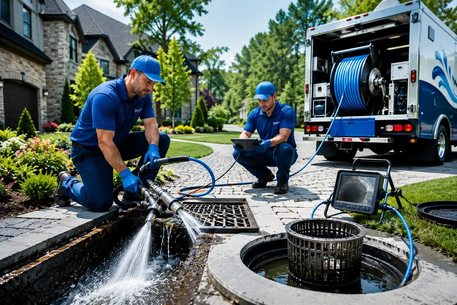 Local outdoor drain cleaning professionals in May, OK